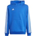 Adidas Bluza dla dzieci adidas Tiro 23 League Sweat Hoodie niebieska IC7855