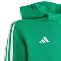 Adidas Bluza dla dzieci adidas Tiro 23 League Sweat Hoodie zielona IC7854