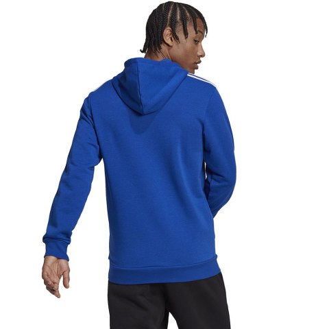 Adidas Bluza męska adidas Essentials 3-Stripes Hoodie niebieska HL2228 Adidas Bluza męska adidas Essentials 3-Stripes Hoodie niebieska HL2228