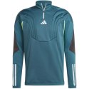 Adidas Bluza męska adidas Tiro 23 C Wintop turkusowa IL3207