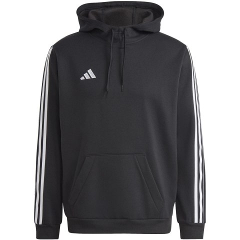 Adidas Bluza męska adidas Tiro 23 League Sweat Hoodie czarno-biała HS3598