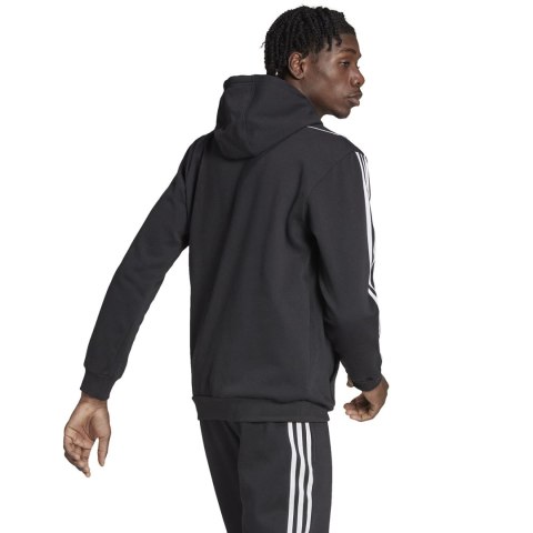 Adidas Bluza męska adidas Tiro 23 League Sweat Hoodie czarno-biała HS3598 Adidas Bluza męska adidas Tiro 23 League Sweat Hoodie czarno-biała HS3598