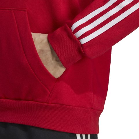 Adidas Bluza męska adidas Tiro 23 League Sweat Hoodie czerwono-biała HS3600 Adidas Bluza męska adidas Tiro 23 League Sweat Hoodie czerwono-biała HS3600