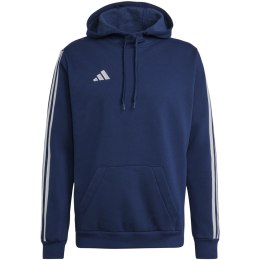 Adidas Bluza męska adidas Tiro 23 League Sweat Hoodie granatowo-biała HS3599