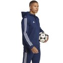 Adidas Bluza męska adidas Tiro 23 League Sweat Hoodie granatowo-biała HS3599