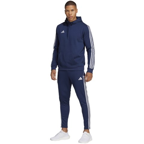 Adidas Bluza męska adidas Tiro 23 League Sweat Hoodie granatowo-biała HS3599 Adidas Bluza męska adidas Tiro 23 League Sweat Hoodie granatowo-biała HS3599