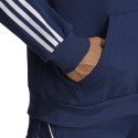 Adidas Bluza męska adidas Tiro 23 League Sweat Hoodie granatowo-biała HS3599