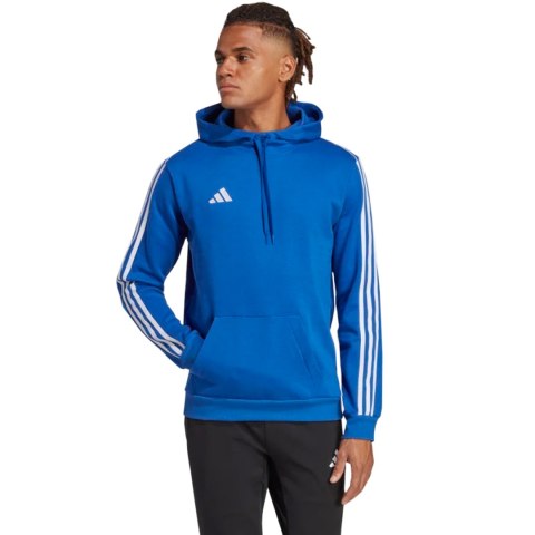 Adidas Bluza męska adidas Tiro 23 League Sweat Hoodie niebieska IC7858 Adidas Bluza męska adidas Tiro 23 League Sweat Hoodie niebieska IC7858