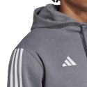 Adidas Bluza męska adidas Tiro 23 League Sweat Hoodie szara HZ3021