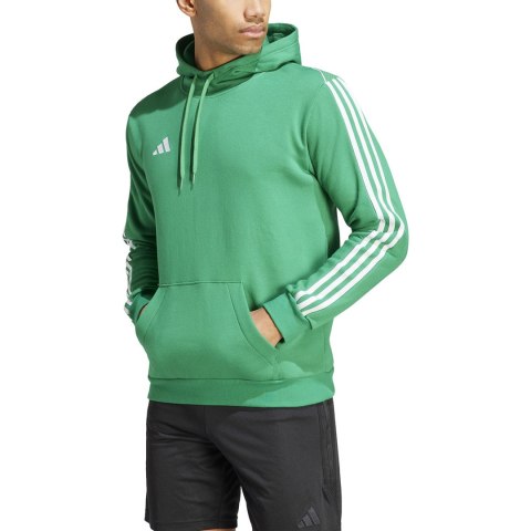 Adidas Bluza męska adidas Tiro 23 League Sweat Hoodie zielona IC7857 Adidas Bluza męska adidas Tiro 23 League Sweat Hoodie zielona IC7857