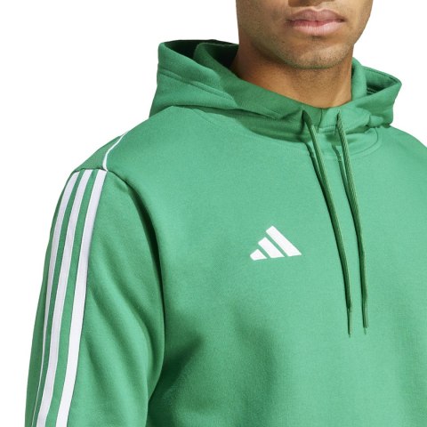 Adidas Bluza męska adidas Tiro 23 League Sweat Hoodie zielona IC7857 Adidas Bluza męska adidas Tiro 23 League Sweat Hoodie zielona IC7857