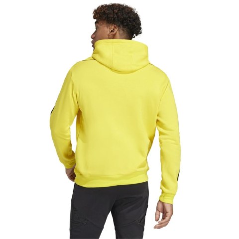 Adidas Bluza męska adidas Tiro 23 League Sweat Hoodie żółta IC7850 Adidas Bluza męska adidas Tiro 23 League Sweat Hoodie żółta IC7850
