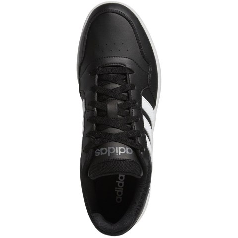 Adidas Buty męskie adidas Hoops 3.0 Low Classic Vintage czarne GY5432 Adidas Buty męskie adidas Hoops 3.0 Low Classic Vintage czarne GY5432