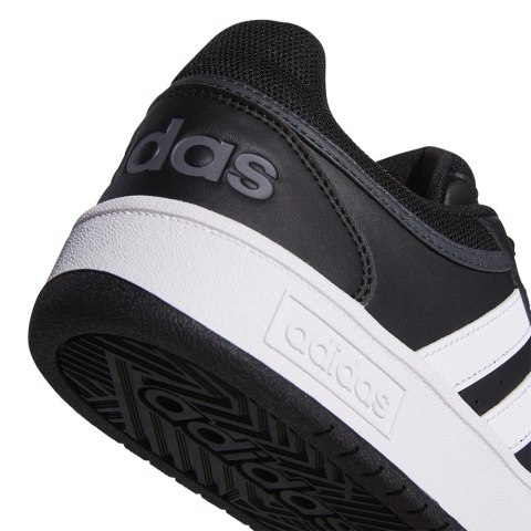 Adidas Buty męskie adidas Hoops 3.0 Low Classic Vintage czarne GY5432 Adidas Buty męskie adidas Hoops 3.0 Low Classic Vintage czarne GY5432