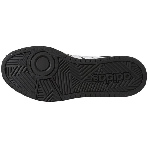 Adidas Buty męskie adidas Hoops 3.0 Low Classic Vintage czarne GY5432 Adidas Buty męskie adidas Hoops 3.0 Low Classic Vintage czarne GY5432