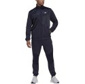 Adidas Dres męski adidas Satin French Terry Track Suit granatowy HI5396