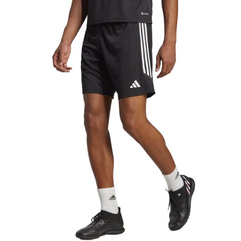 Adidas Spodenki męskie adidas Tiro 23 Club Training czarne HS9533 Adidas Spodenki męskie adidas Tiro 23 Club Training czarne HS9533