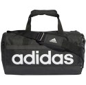 Adidas Torba adidas Essentials Linear Duffel Extra Small czarno-biała HT4744