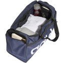 Adidas Torba adidas Essentials Linear Duffel Medium granatowo-biała HR5349