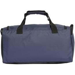 Adidas Torba adidas Essentials Linear Duffel Small granatowo-biała HR5353