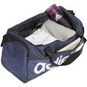 Adidas Torba adidas Essentials Linear Duffel Small granatowo-biała HR5353