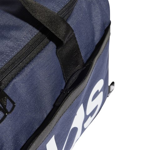 Adidas Torba adidas Essentials Linear Duffel Small granatowo-biała HR5353 Adidas Torba adidas Essentials Linear Duffel Small granatowo-biała HR5353