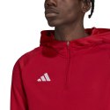 Adidas teamwear Bluza męska adidas Tiro 23 Competition Hoodie czerwona HK8055