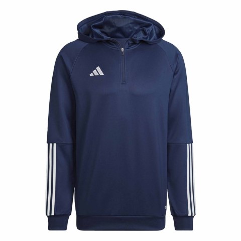 Adidas teamwear Bluza męska adidas Tiro 23 Competition Hoodie granatowa HK8056