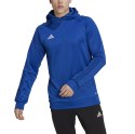 Adidas teamwear Bluza męska adidas Tiro 23 Competition Hoodie niebieska HU1349