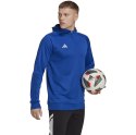 Adidas teamwear Bluza męska adidas Tiro 23 Competition Hoodie niebieska HU1349