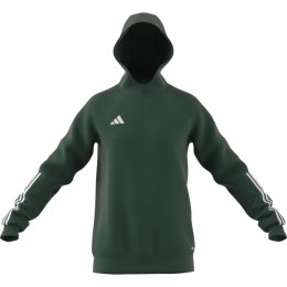 Adidas teamwear Bluza męska adidas Tiro 23 Competition Hoodie zielona HU1348