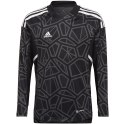 Adidas teamwear Koszulka bramkarska dla dzieci adidas Condivo 22 Long Sleeve Jersey czarna HB1643