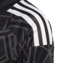 Adidas teamwear Koszulka bramkarska dla dzieci adidas Condivo 22 Long Sleeve Jersey czarna HB1643