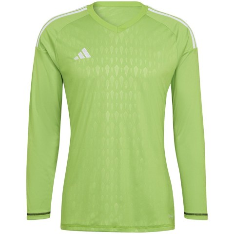 Adidas teamwear Koszulka bramkarska męska adidas Tiro 23 Competition Long Sleeve Goalkeeper Jersey zielona HK7693