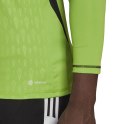 Adidas teamwear Koszulka bramkarska męska adidas Tiro 23 Competition Long Sleeve Goalkeeper Jersey zielona HK7693