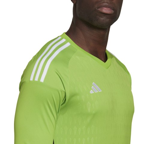 Adidas teamwear Koszulka bramkarska męska adidas Tiro 23 Competition Long Sleeve Goalkeeper Jersey zielona HK7693 Adidas teamwear Koszulka bramkarska męska adidas Tiro 23 Competition Long Sleeve Goalkeeper Jersey zielona HK7693