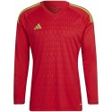 Adidas teamwear Koszulka bramkarska męska adidas Tiro 23 Competition Long Sleeve czerwona HL0007