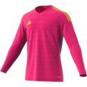 Adidas teamwear Koszulka bramkarska męska adidas Tiro 23 Competition Long Sleeve różowa HK7695