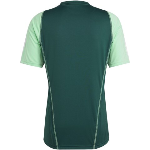 Adidas teamwear Koszulka męska adidas Tiro 23 Competition Jersey zielona HU1297 Adidas teamwear Koszulka męska adidas Tiro 23 Competition Jersey zielona HU1297