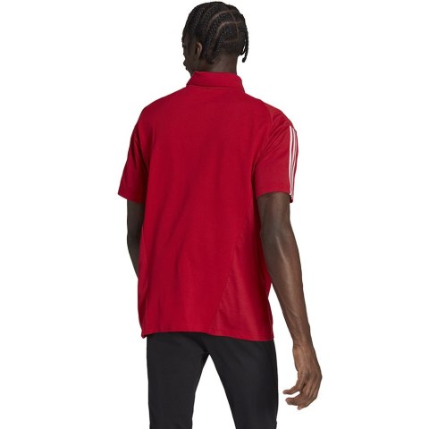 Adidas teamwear Koszulka męska adidas Tiro 23 Competition Polo czerwona HI3049 Adidas teamwear Koszulka męska adidas Tiro 23 Competition Polo czerwona HI3049