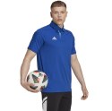 Adidas teamwear Koszulka męska adidas Tiro 23 Competition Polo niebieska HU1342