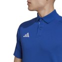 Adidas teamwear Koszulka męska adidas Tiro 23 Competition Polo niebieska HU1342