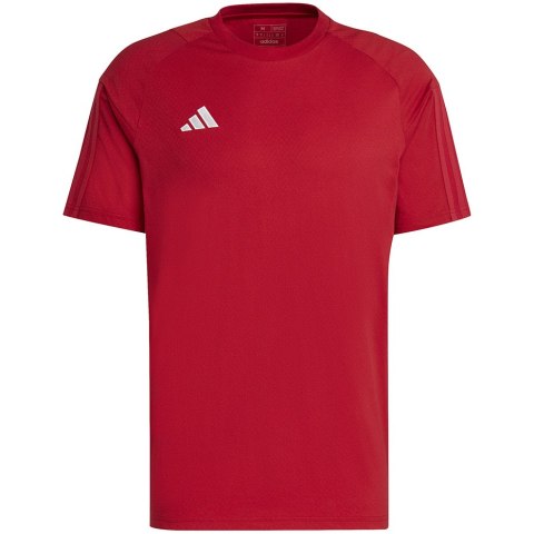 Adidas teamwear Koszulka męska adidas Tiro 23 Competition Tee czerwona HI3051