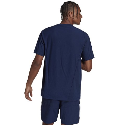 Adidas teamwear Koszulka męska adidas Tiro 23 Competition Tee granatowa HK8035 Adidas teamwear Koszulka męska adidas Tiro 23 Competition Tee granatowa HK8035