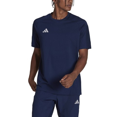 Adidas teamwear Koszulka męska adidas Tiro 23 Competition Tee granatowa HK8035 Adidas teamwear Koszulka męska adidas Tiro 23 Competition Tee granatowa HK8035