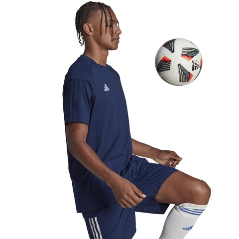 Adidas teamwear Koszulka męska adidas Tiro 23 Competition Tee granatowa HK8035 Adidas teamwear Koszulka męska adidas Tiro 23 Competition Tee granatowa HK8035