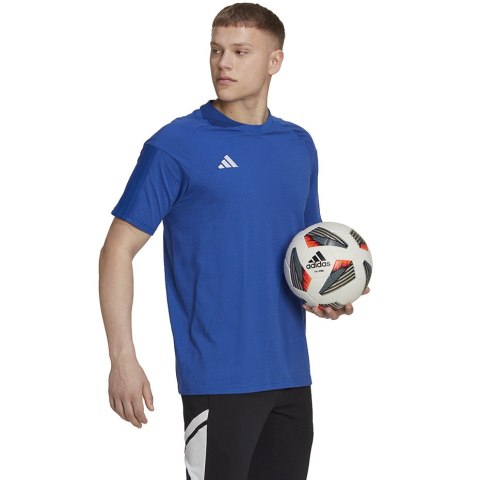 Adidas teamwear Koszulka męska adidas Tiro 23 Competition Tee niebieska HU1321 Adidas teamwear Koszulka męska adidas Tiro 23 Competition Tee niebieska HU1321