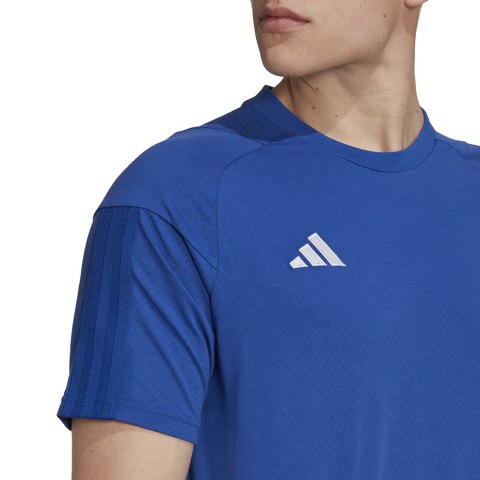Adidas teamwear Koszulka męska adidas Tiro 23 Competition Tee niebieska HU1321 Adidas teamwear Koszulka męska adidas Tiro 23 Competition Tee niebieska HU1321