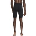 Adidas teamwear Spodenki męskie adidas Techfit Aeroready Short Tight czarne HP0618