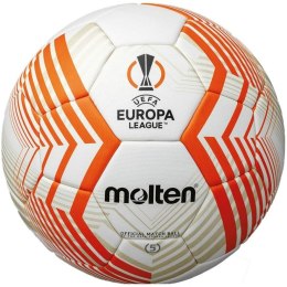 Molten Piłka nożna Molten Fifa Official UEFA Europa League Acentec biało-pomarańczowa F5U5000-23